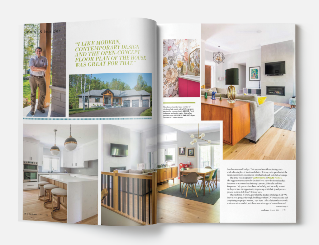 the builders home magazine insert